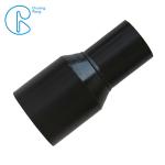 Black Color HDPE Fusion Fittings Buttwelding Joint Fittings Pe100 Reducer