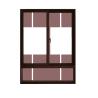 Buy cheap OEM Vertical Aluminum Sliding Window And Door For Basement Apartment from wholesalers