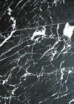 Black Marquina Nero Marquina Gloss Marble Floor Tiles Frost Resistance