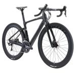 Black Red SAVA Gravel Bike Racer 700cx40c Trail Double Disc Brake