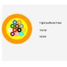 Buy cheap 48 Core GJPFJV Indoor Fiber Optic Cable Bundle Single Tight Buffered Distribution from wholesalers