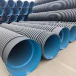 Perforated Land Corrugated Drain Pipe Polyethylene Plastic
