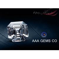 Buy cheap Jewelry Shop Asscher Cut Moissanite Stones , Sythetic Lab Created Diamonds product