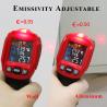 Buy cheap RoHS 550 Degree Digital Laser Infrared Thermometer from wholesalers