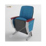 Heavy Duty Steel Frame Folding Church Chair Seat Sleek Design With Padded