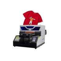Buy cheap CMYK Colors A3 A4 DTG T Shirt Printer 300mm*500mm For Sweater product