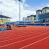 Buy cheap Athletic Running Rubber Flooring Prefabricated Track Flooring from wholesalers