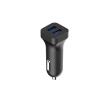 Buy cheap White 12VDC - 24VDC Car Usb Charger Dual Port 5V 2.4A For Fast Charging from wholesalers