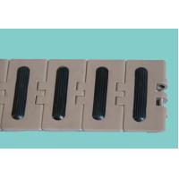 Buy cheap LF820 plastic table top chains with moulded rubber insert inclinded conveyor top product