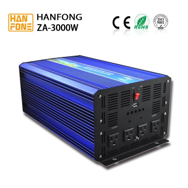 Pure Sine Wave Solar Power Inverter 3000w DC 12V 24V 48V 96V 110V to AC 110V