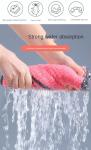KILINE Microfiber Kitchen Rag Dish Cloth Non-stick Oil Thickened Table Cleaning