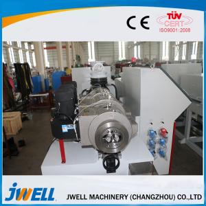 China Corrosion Resistance WPC Extrusion Line , Wpc Profile Production Line SJZ80/156 on sale
