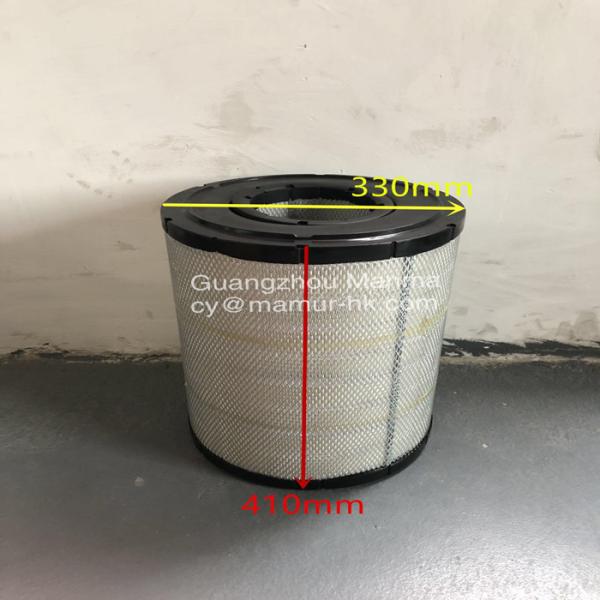 Buy cheap 1142152130 Truck Air Filter ISUZU 6WG1 6WF1 CXH CXJ Air Cleaner Filter 1-14215213-0 from wholesalers