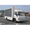 Buy cheap ISUZU Outdoor Digital Advertising Billboard Truck With P6 LED Display Screen from wholesalers