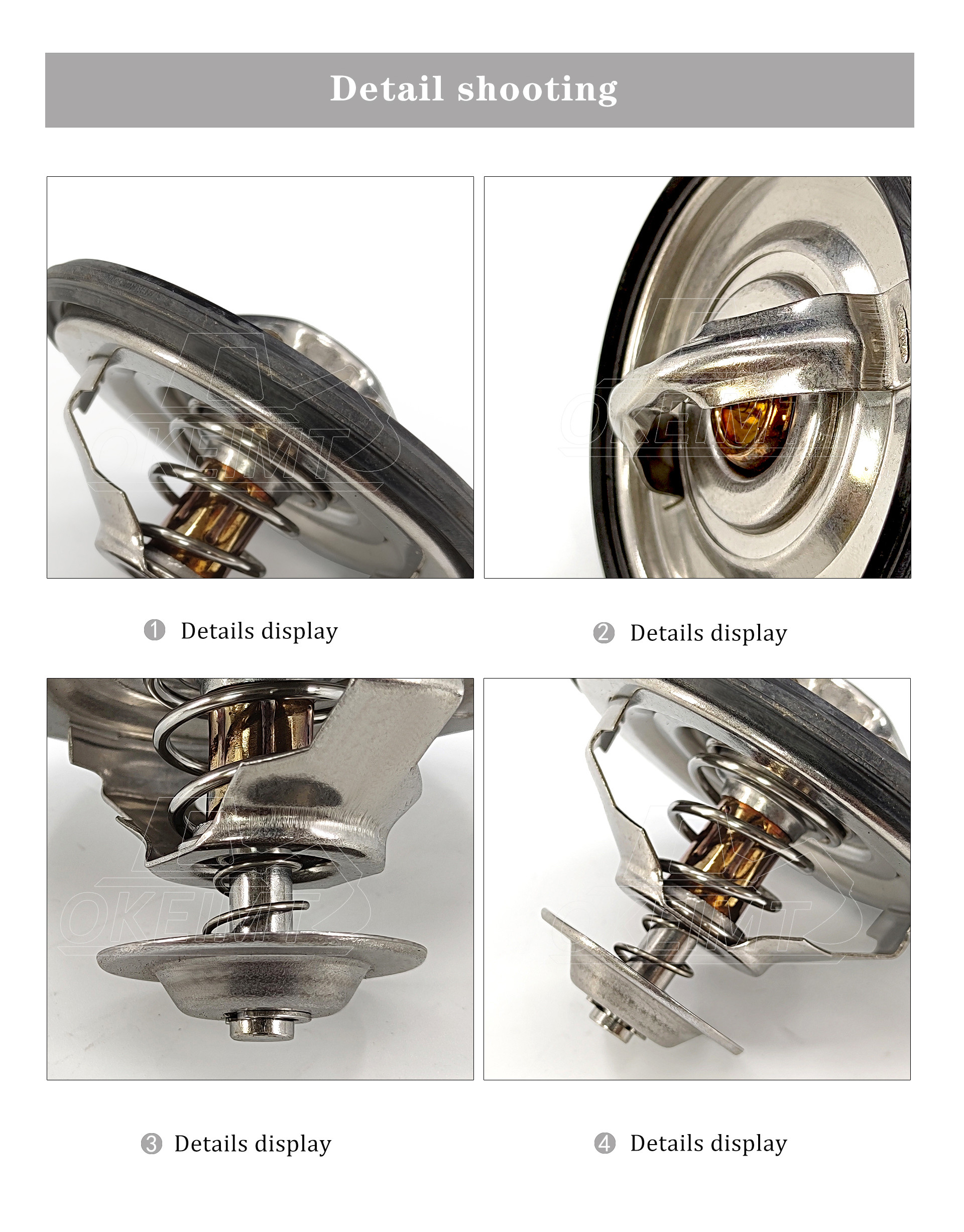 Hot Selling Excavator Engine Repair Parts 25520-72010 Engine Thermostat For Hino Ef750 Engine
