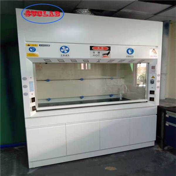Buy cheap Customized acid alkali proof Environmental Standard Anti-corrosion Chemistry Steel Laboratory Used Fume Cupboards from wholesalers