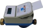STS Compliant Digital Prepaid Water Meters Card Type Brass Body IP67