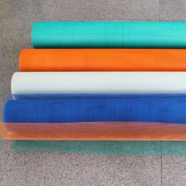 Buy cheap Square Hole Fiberglass Mesh Sheets In Vibrant Coated Colors With Water Resistance from wholesalers