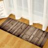 Buy cheap Wood Grain Absorbent Door Mat 40*120cm 60*180cm Bedroom Floor Carpets from wholesalers