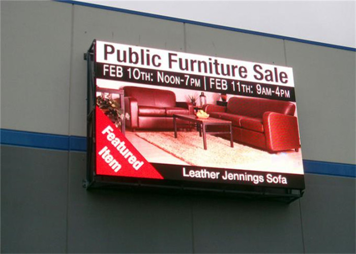 P4 210W SMD1921 Outdoor Led Screen Display 320x160mm curve cabinets
