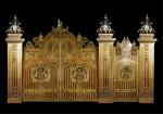 Corrosion Resistant Cast Aluminum Villa Gates For Lasting Elegance And Security