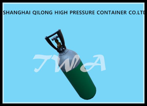 Buy cheap 1L EU Certificate Aluminum Gas Cylinder Green Highly Corrosion Resistance from wholesalers