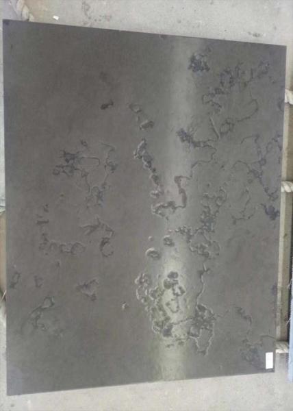 Buy cheap Dark Grey Marble Stone Flooring , Coffee Butterfly Marble Slab Stone Custom Size from wholesalers