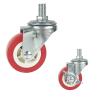Buy cheap 88LBS Capacity Swivel Type Light Duty Casters Red color from wholesalers
