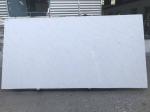 Light Grey Vein Calacatta Quartz Countertops Acid Resistant Polished Finished