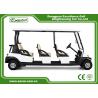 Buy cheap 6 Seater Tourist Use Used Electric Golf Carts / Electric Sightseeing Bus Trojan Battery from wholesalers
