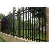 Buy cheap Metal Zinc Steel Fence For Privacy Countyard Protection , School Fence Panels from wholesalers