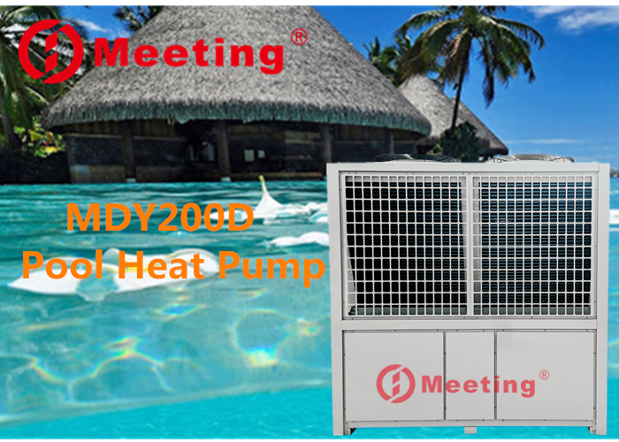 Meeting 84KW Constant 38 Degree Swimming Pool Heat Pump Pool Water Heater 22000L/H Anti - Corrosion Heat Exchanger