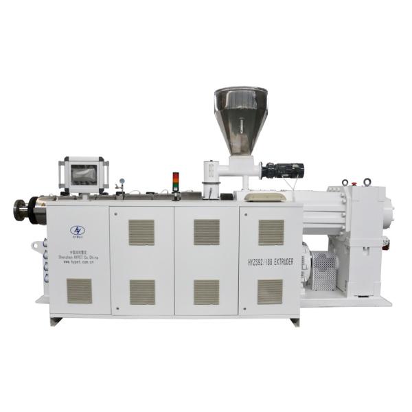 PVC Conic Twin Screw Double Screw Extruder ZS110/220 With 200kw High Output