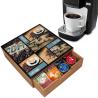 Buy cheap bamboo coffee capsule drawer from wholesalers