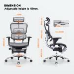 Adjustable Metal Swivel Gaming Chair for Comfortable and Adjustable Seating
