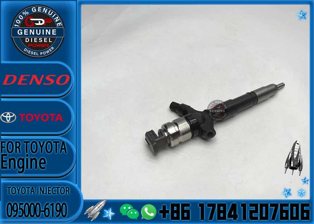 Diesel Common Rail Fuel High Quality Common Rail Diesel Fuel Injector 095000-6190 095000-7380 095000-7390 23670-30100
