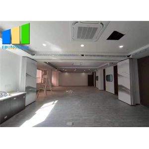 Buy cheap Temporary Soundproof Operable Divider Aluminum Profile Sliding Folding Partition from wholesalers