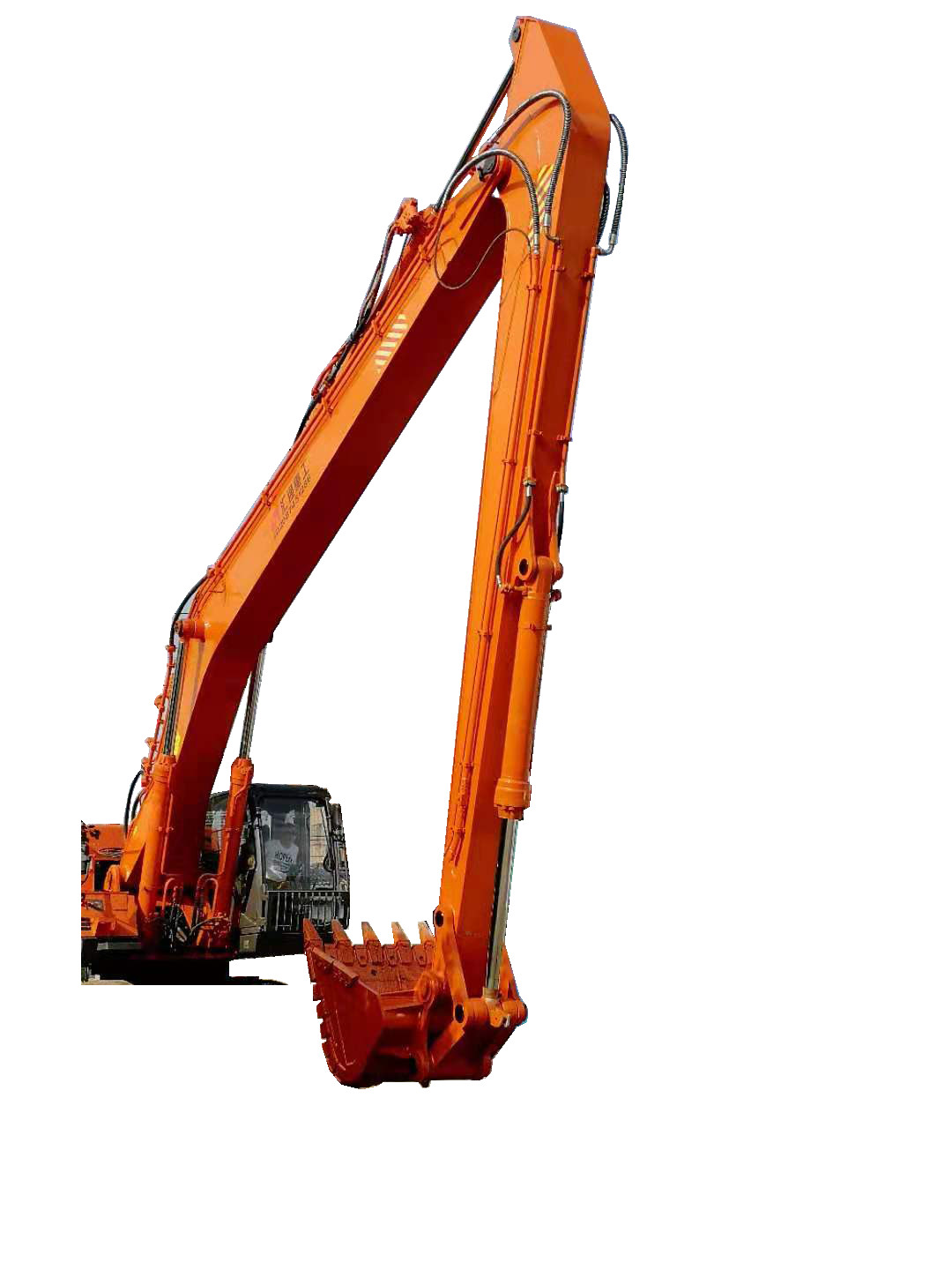 10 - 60 Tons Excavator Long Boom In Dredging River Dredging Port