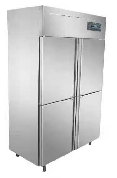 Buy cheap Vertical Air Cooled Four Doors Stainless Steel Commercial Refrigerator from wholesalers