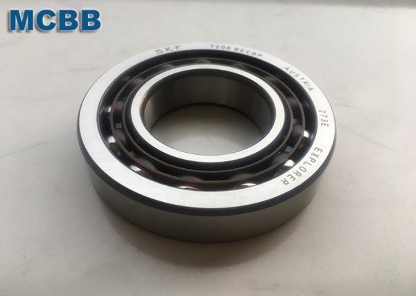 Buy cheap Single Row 7208 Angular Contact Ball Bearings 70x125x24mm from wholesalers