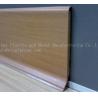 Buy cheap Woodgrain environmental PVC skirting,1000mm*100mm*5mm,easy to install,anti-aging, durable. from wholesalers