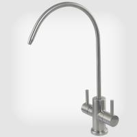 Buy cheap Double Handle Swivel Stainless Steel 304/316 Filter Mixer Ro Filtration Tap product