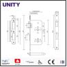 Buy cheap Commercial Mortice Bathroom Lock Privacy Fucntion EN1634 EN12209 and CE Marking from wholesalers