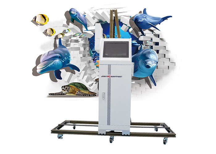 Indoor DX10 DX7 Double Head UV Wall Printer Machine VSDT Technology
