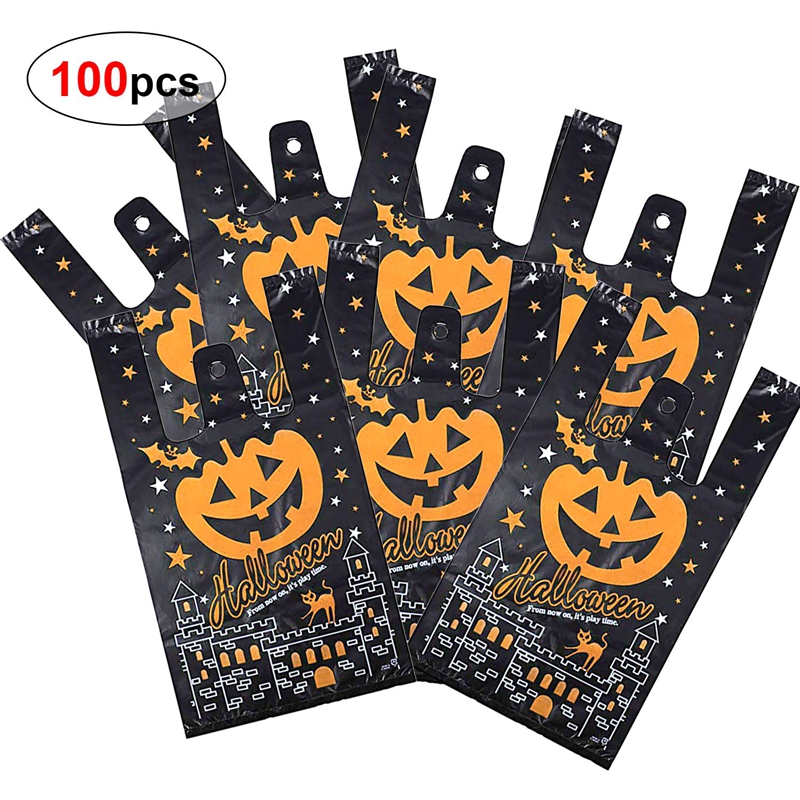 Eco Friendly Plastic Packaging Treat Bags Waterproof For Holiday Party