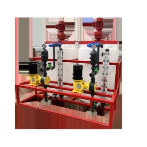 Buy cheap 2kW Cooling Tower Chemical Auto Dosing System PE Bucket Water Treatment from wholesalers