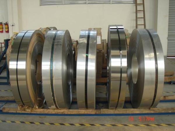 Buy cheap 201 202 Cold Rolled Stainless steel Strips, precision Strip 0.3mm - 3.0mm BA, 8K finish from wholesalers