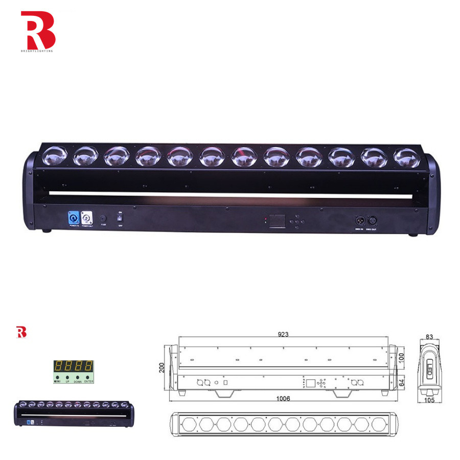 2024 High Quality LED 10*30W Beam Moving Head Stage Light Bar Professional DJ For Nightclub Flashing