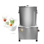 Commercial Vegetable Lettuce Dewatering Machine Solid And Liquid Separator