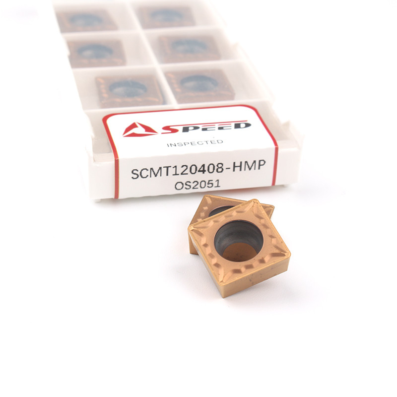 External High Speed Steel Turning Inserts SCMT09T308 SCMT120408 For CNC Lathe